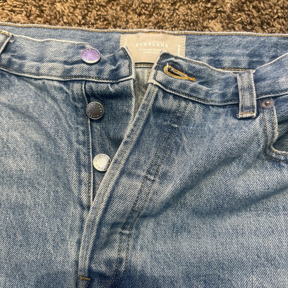 Everlane Women's Light Blue Slim Jeans - Picture 3 of 6